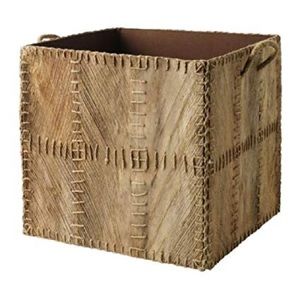 Set of 3 Ikea KOTTEBO Baskets Coco Palm Leaf